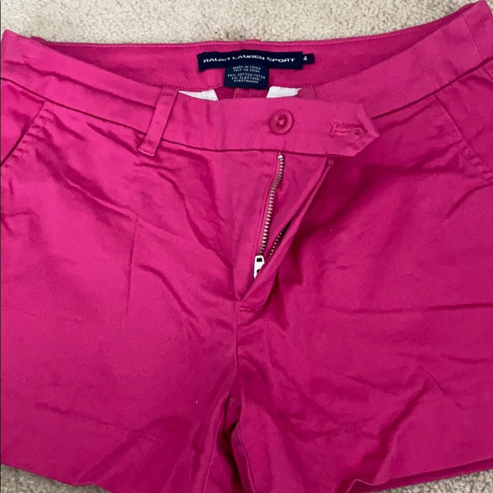 Ralph Lauren pink shorts